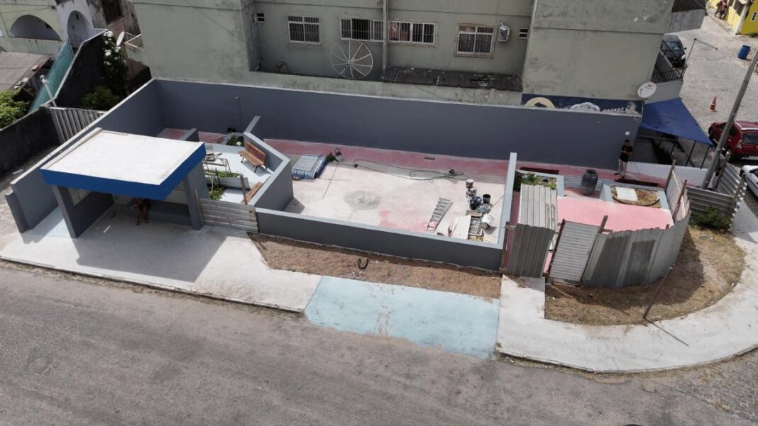 Obras de construção da Praça do Boqueirão entram em nova fase