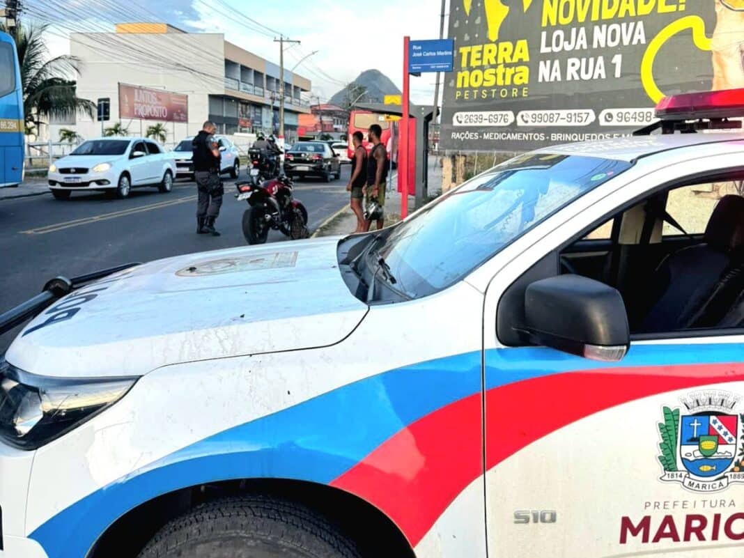 Proeis Maricá apreende motocicleta adulterada