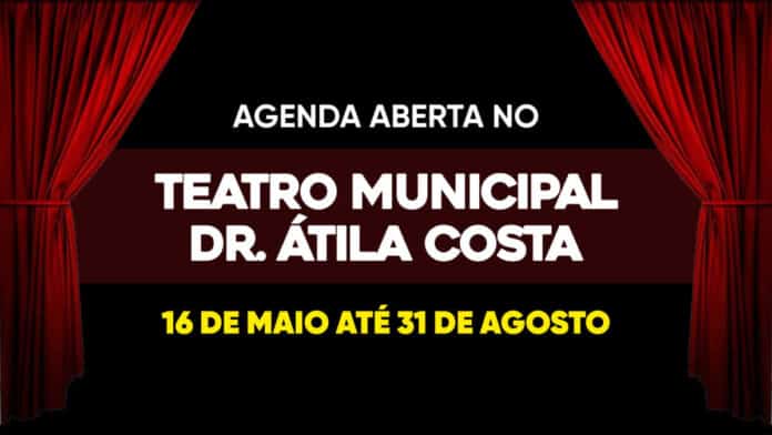 Aviso – Agenda do Teatro Municipal