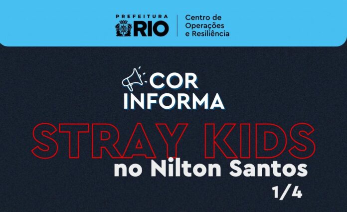 Confira o esquema especial de trânsito preparado para o show do Stray Kids no Nilton Santos nesta terça (2/4)