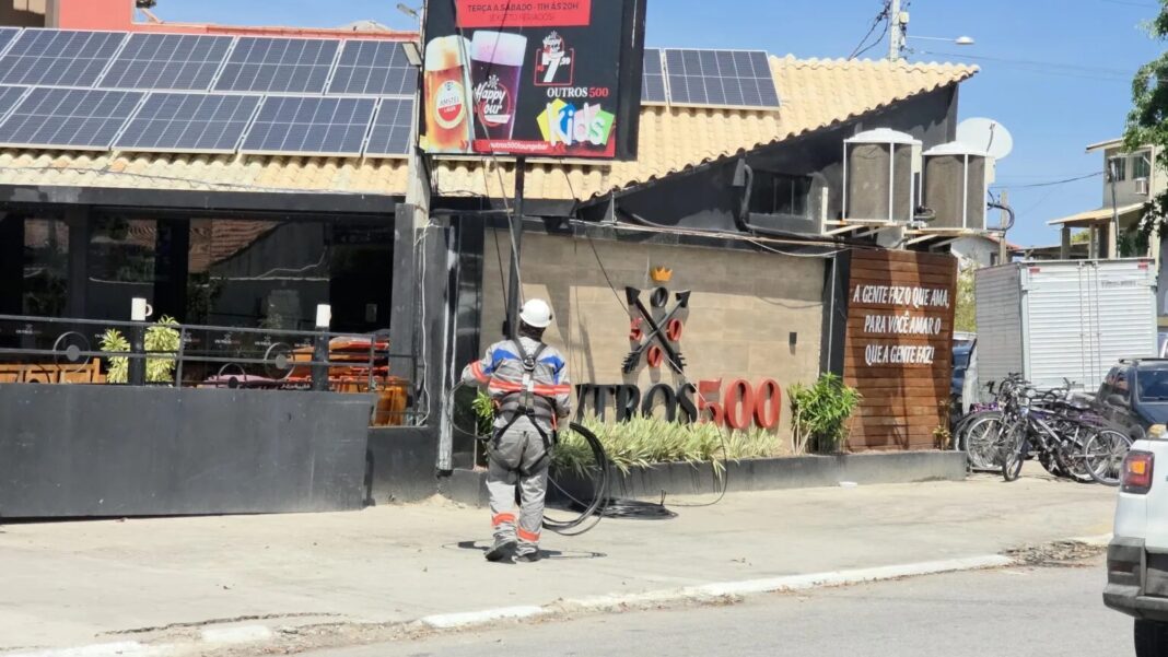 Gerente do bar Outros 500 é preso em Cabo Frio por suspeita de furto de energia