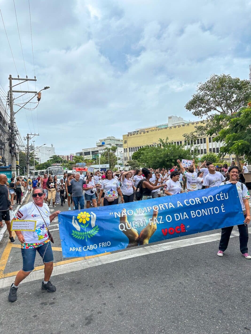 Prefeitura de Cabo Frio apoia caminhada pelo Dia Mundial da Síndrome de Down