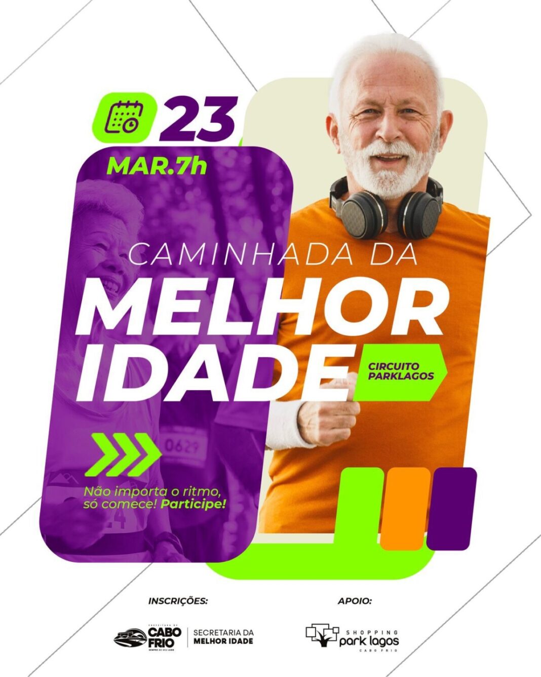 Prefeitura de Cabo Frio promove Caminhada da Melhor Idade neste domingo