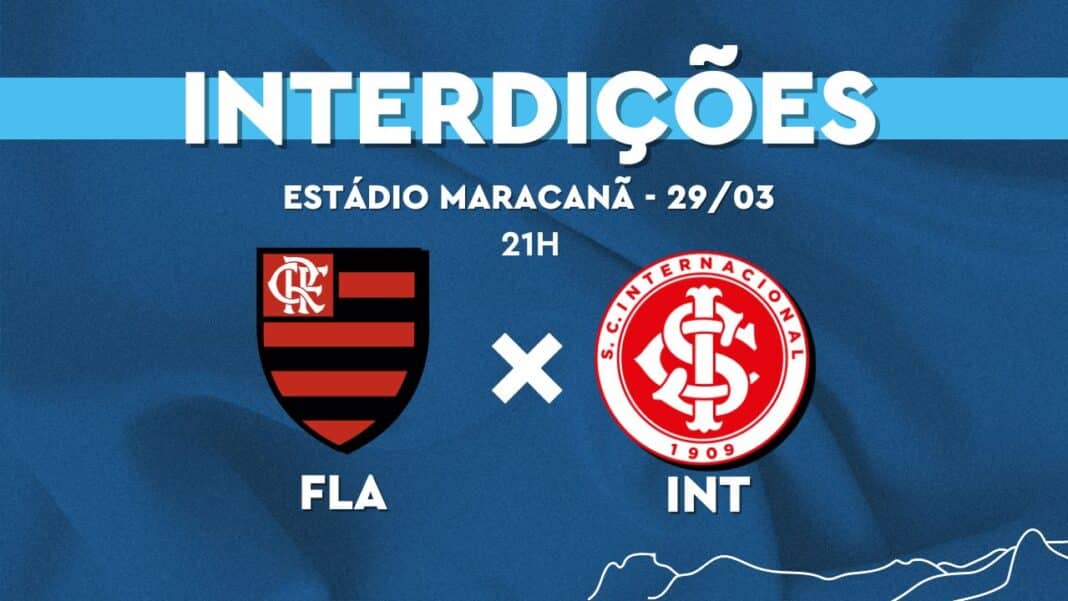 Prefeitura do Rio monta operação especial para o jogo entre Flamengo e Inter, sábado, às 21h, no Maracanã