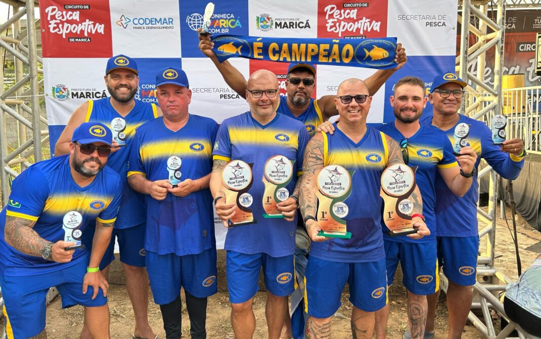 Primeira etapa do Circuito de Pesca Esportiva é sucesso em Jaconé