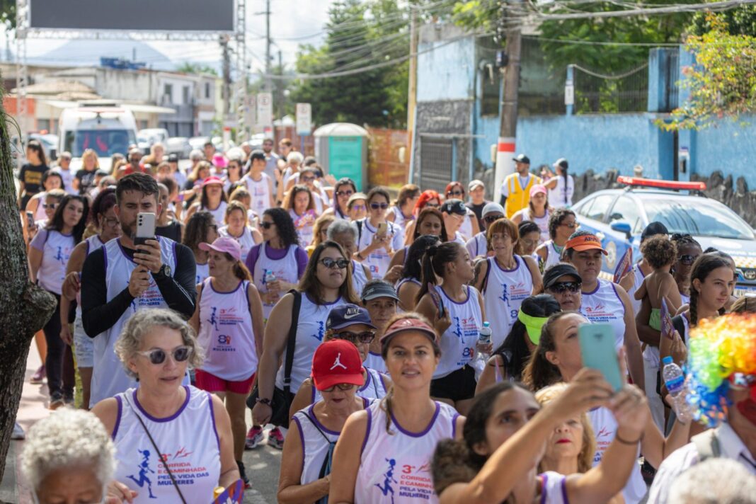 Saúde promove caminhada para celebrar o mês das mulheres neste sábado (29/03)