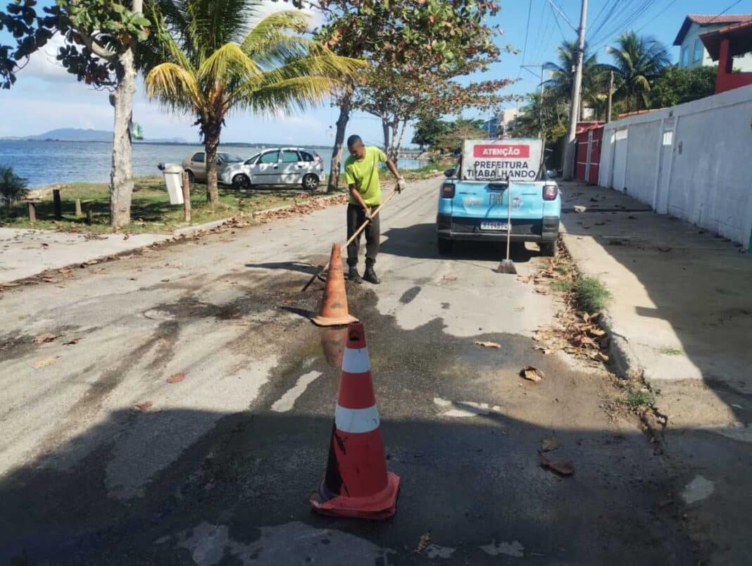 Serviços Públicos realiza manutenção urbana em diversos bairros aldeenses