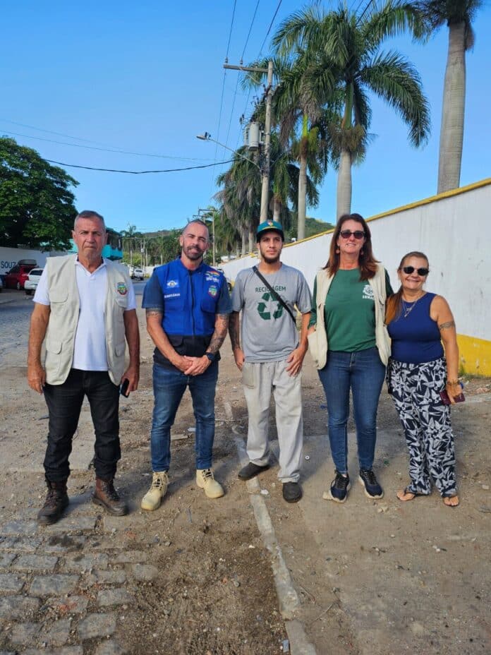 Ação conjunta promove ordenamento urbano, apoio ao trabalhador e preservação do espaço público em Cabo Frio