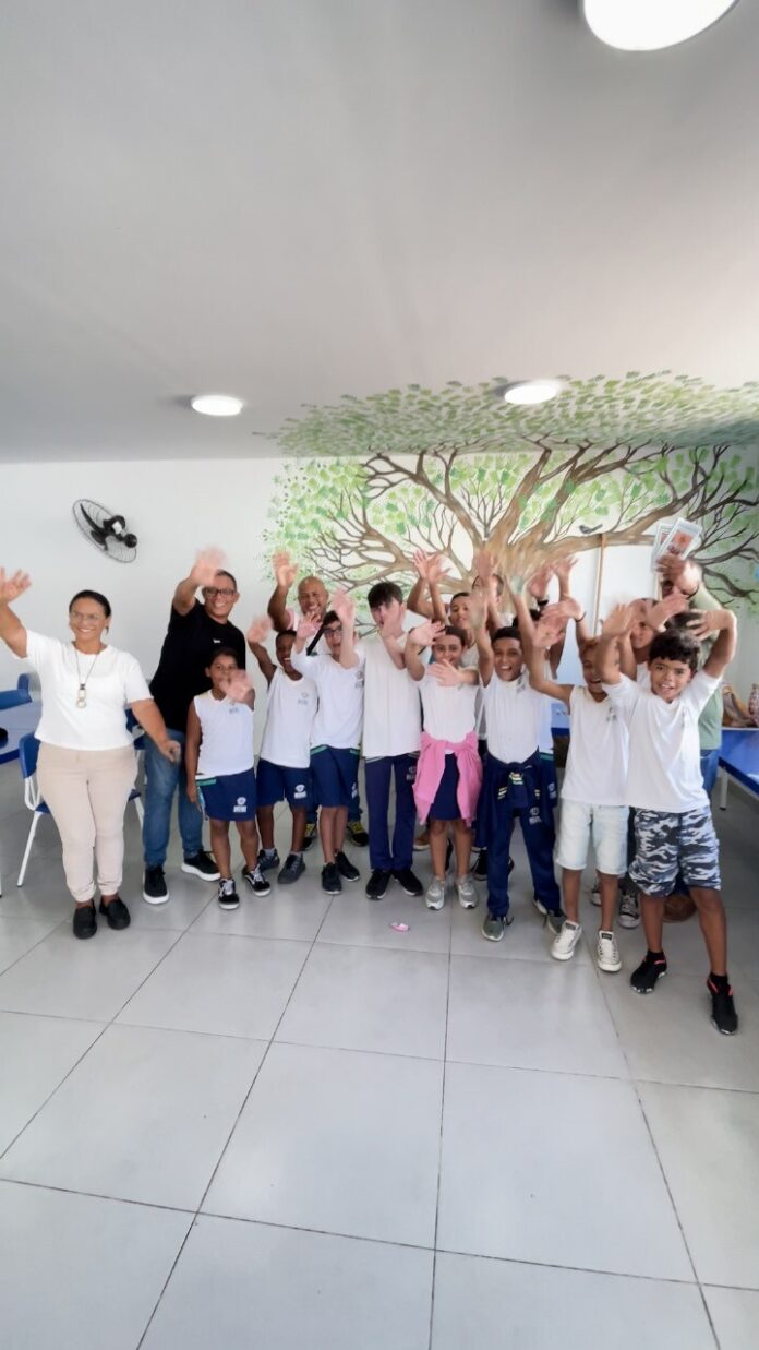 Alunos da Escola Municipal José Bento Ribeiro Dantas recebem ação de conscientização e mobilização sobre Arboviroses e Aracnídeo peçonhento