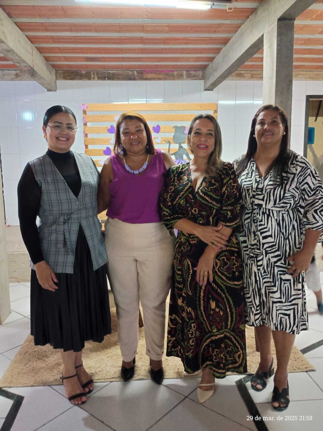 CEAM aldeense fortalece rede proteção às mulheres com palestras em instituições religiosas