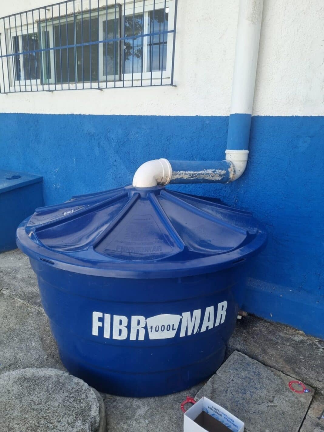 Escola Municipal Pedro Jotha implementa sistema de aproveitamento de água da chuva