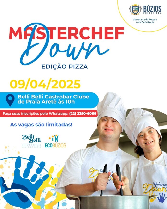 MasterChef Down 2025 em Búzios será realizado na próxima quarta-feira
