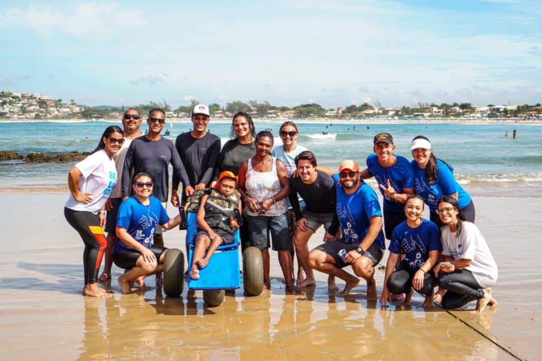Projeto “Mar Para Todos” promove inclusão nas praias de Búzios