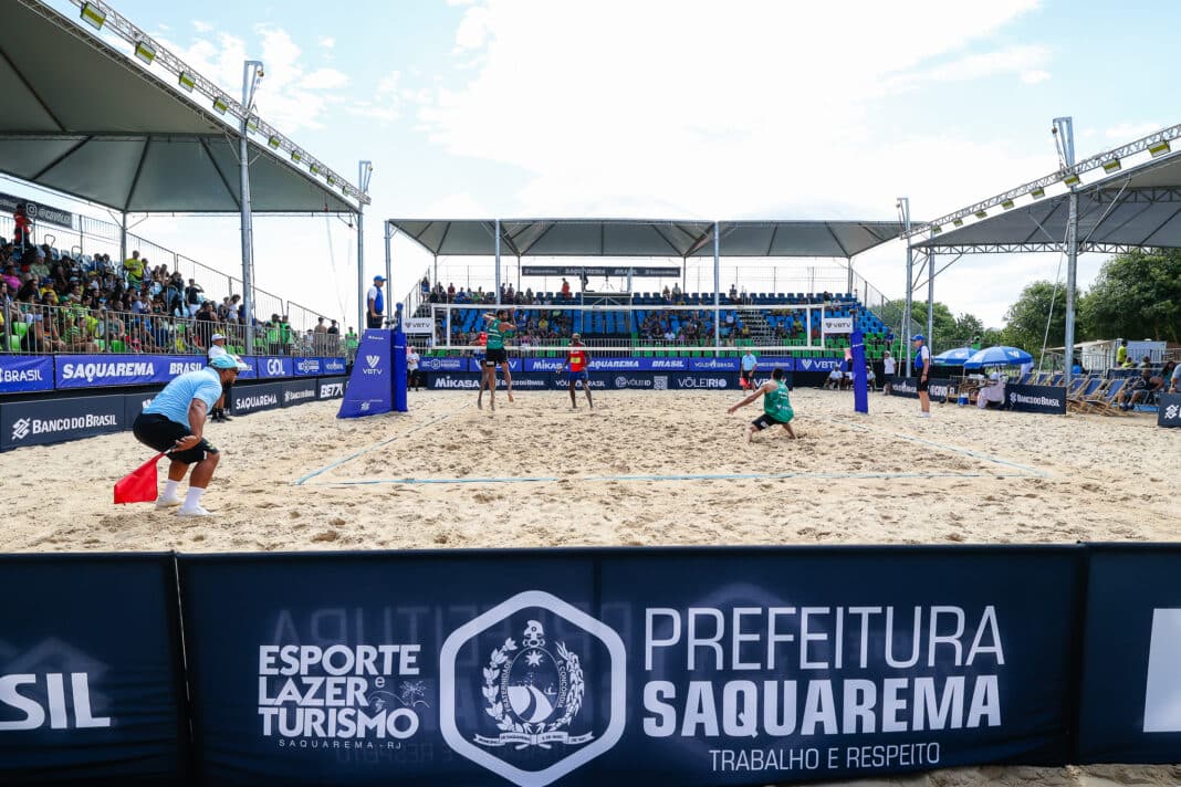 Saquarema foca em turismo e recebe Circuitos de Vôlei de Praia com atividades gratuitas para turistas e moradores
