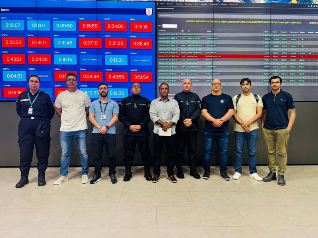 Búzios realiza visita técnica ao Centro Integrado de Comando e Controle da PMERJ visando à implementação do programa
