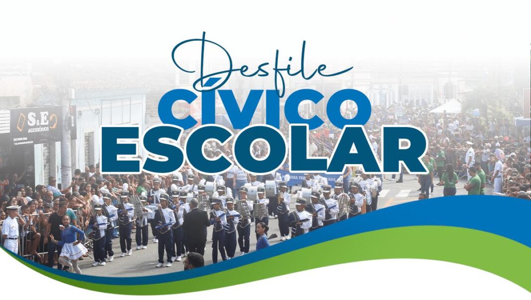 Desfile Cívico Escolar em comemoração aos 408 anos de São Pedro da Aldeia acontece nesta sexta (16)