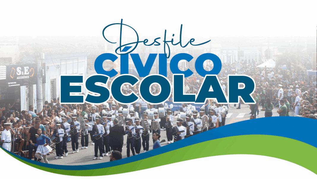 Desfile Cívico Escolar em comemoração aos 408 anos de São Pedro da Aldeia acontece nesta sexta (16)