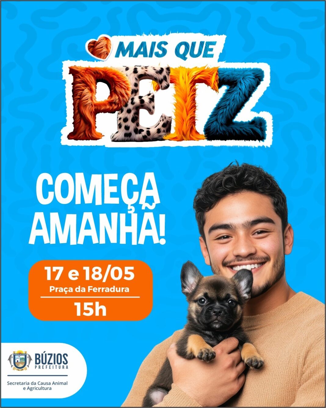 É amanhã! Búzios recebe evento inédito voltado ao universo pet