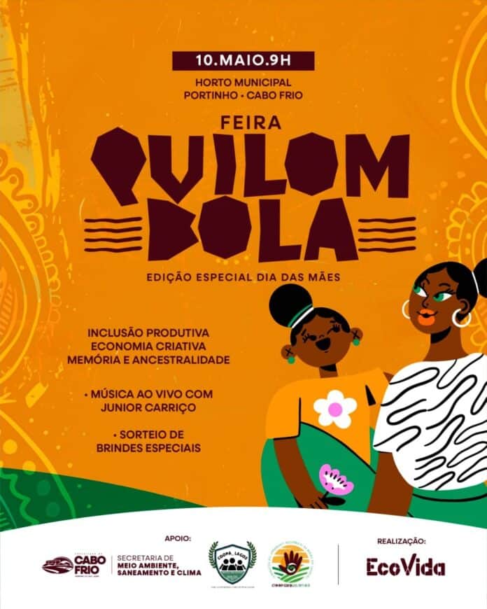 Feira Quilombola especial do Dia das Mães será neste sábado no Horto Municipal