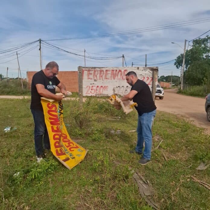 Fiscalização identifica loteamentos irregulares no Chavão, Gargoá e São Jacinto, em Cabo Frio