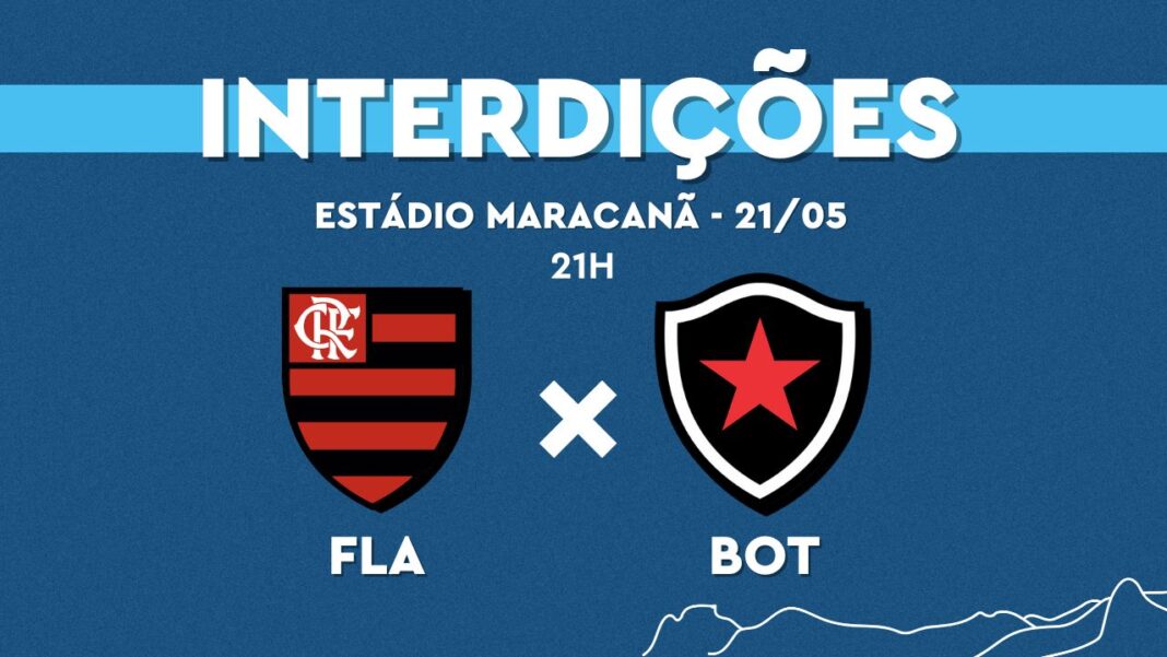 Interdições no entorno do Maracanã começam às 19h nesta quarta-feira (21/05) | Confira os detalhes