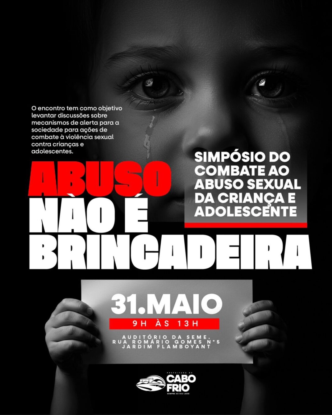 Maio Laranja: Primeiro Simpósio discute estratégias de enfrentamento ao abuso e à exploração sexual infantil