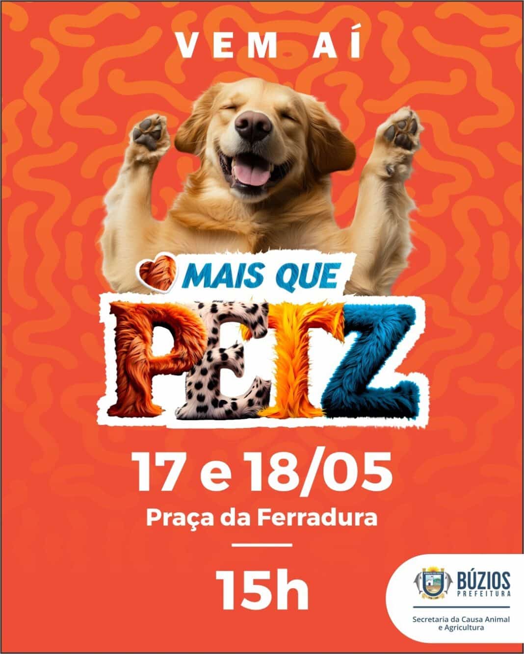 “Mais que Petz” chega a Búzios com programação especial para apaixonados por pets