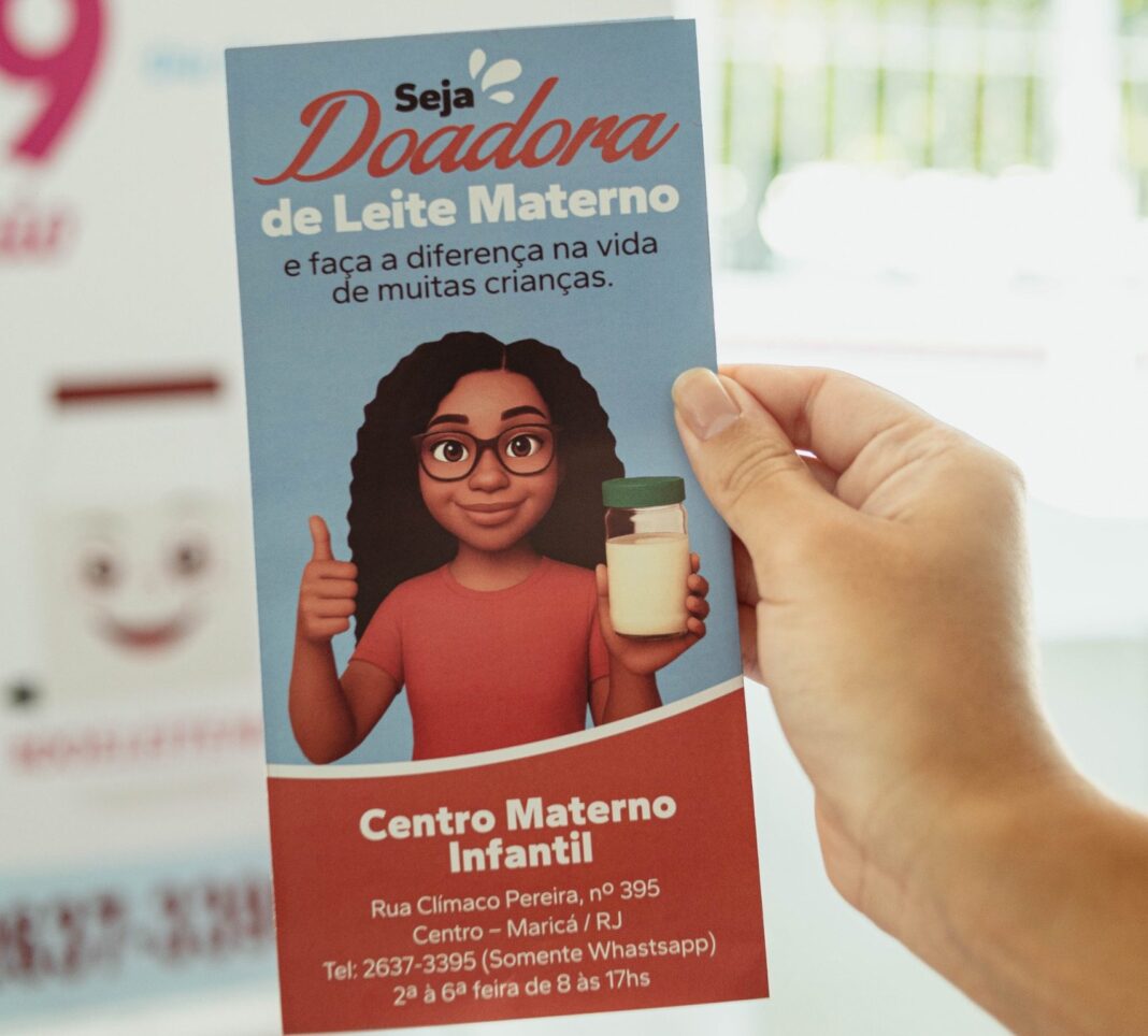 Maricá realiza campanha de incentivo à doação de leite materno