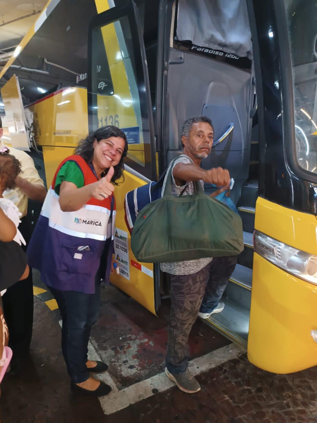 Maricá reintegra mais duas pessoas em situação de rua