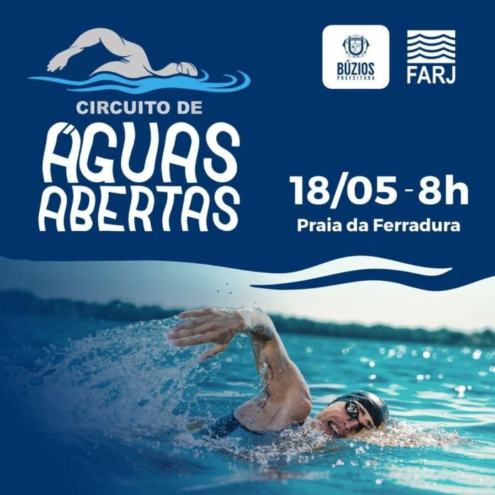 Praia da Ferradura sedia “Copa FARJ Búzios de Águas Abertas 2025” neste domingo