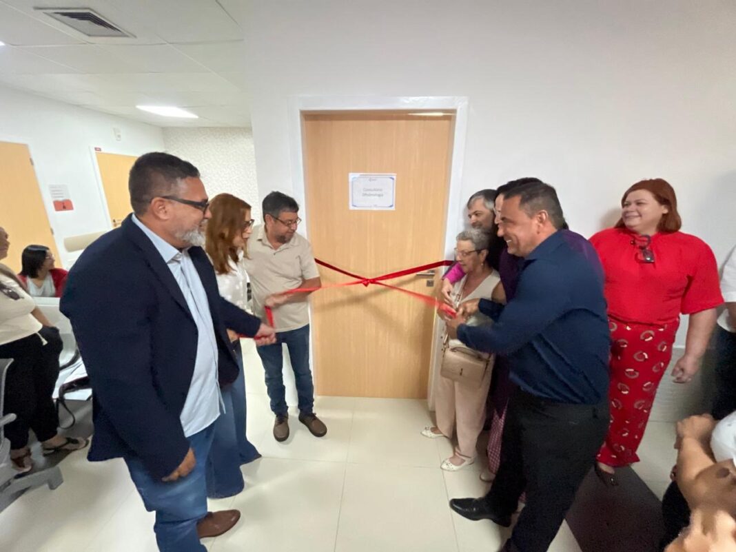 Prefeitura inaugura serviço de oftalmologia no Hospital Municipal Dr. Ernesto Che Guevara