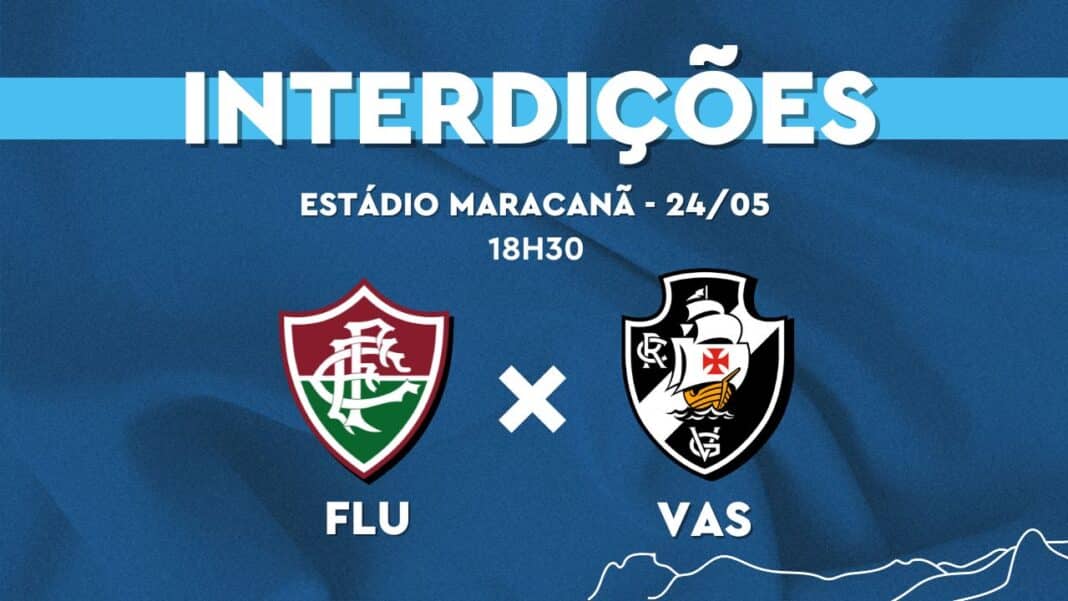 Prefeitura monta esquema de trânsito especial para a partida entre Fluminense x Vasco, no sábado (24/05)