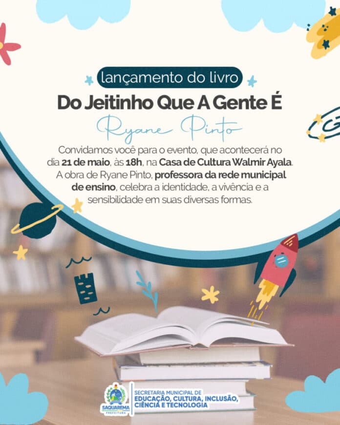 Professora da Rede Municipal lança seu primeiro livro na Casa de Cultura