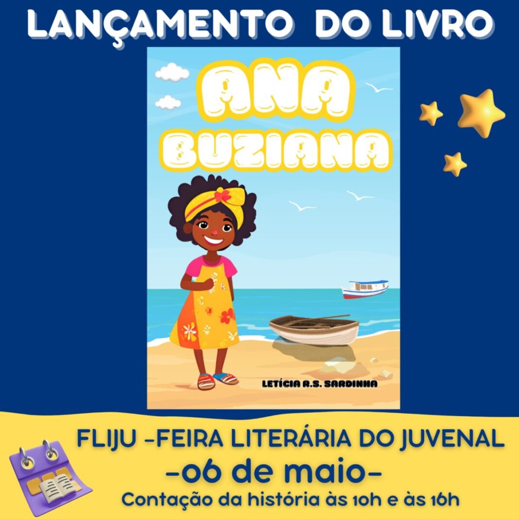 Professora da rede pública lança livro infantil que celebra a cultura quilombola e a inclusão em Búzios