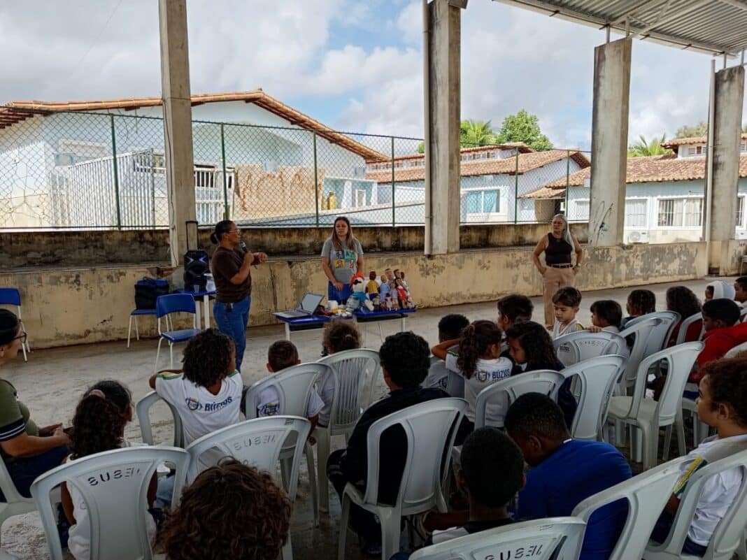 Programa Saúde na Escola leva ações de prevenção e orientação à Escola Municipal João José de Carvalho