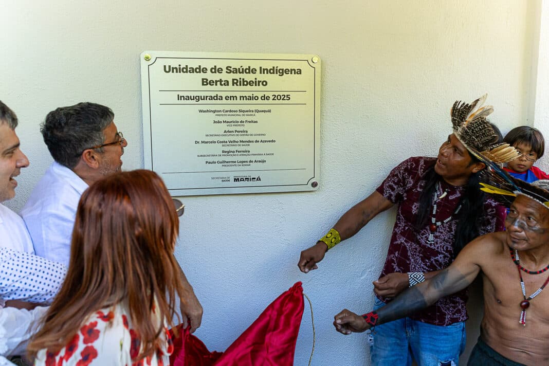 Quaquá inaugura Unidade de Saúde Indígena na Aldeia Céu Azul