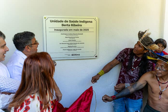 Quaquá inaugura Unidade de Saúde Indígena na Aldeia Céu Azul