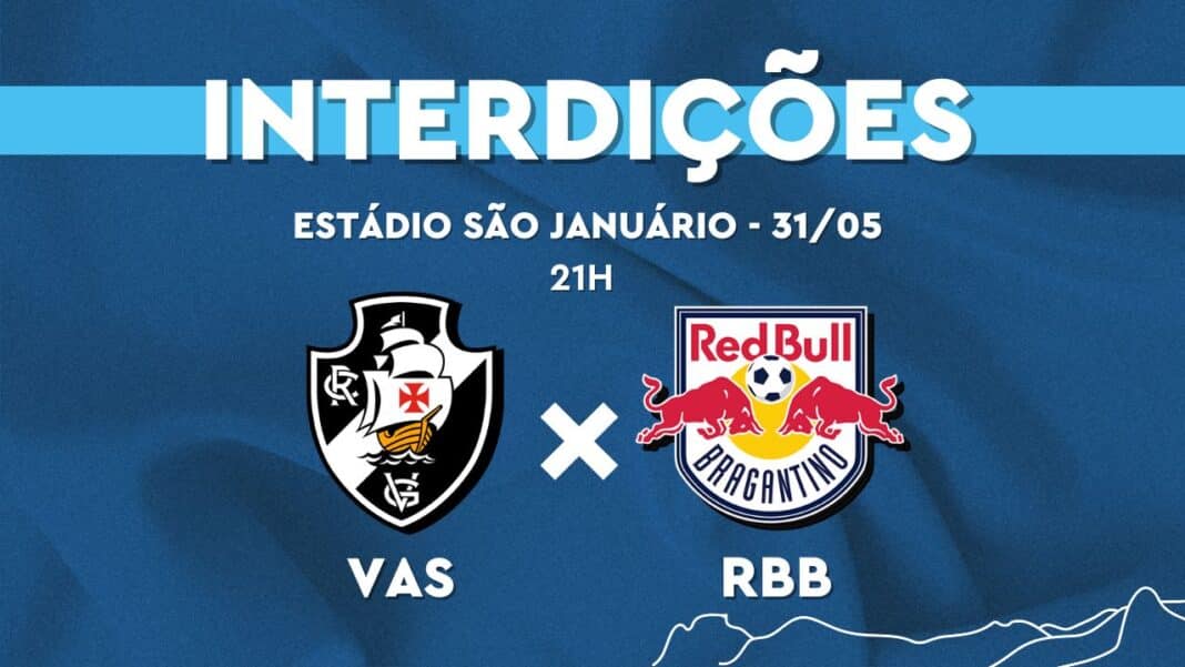 São Januário: confira o esquema especial de trânsito para Vasco x RB Bragantino neste sábado (31/05)