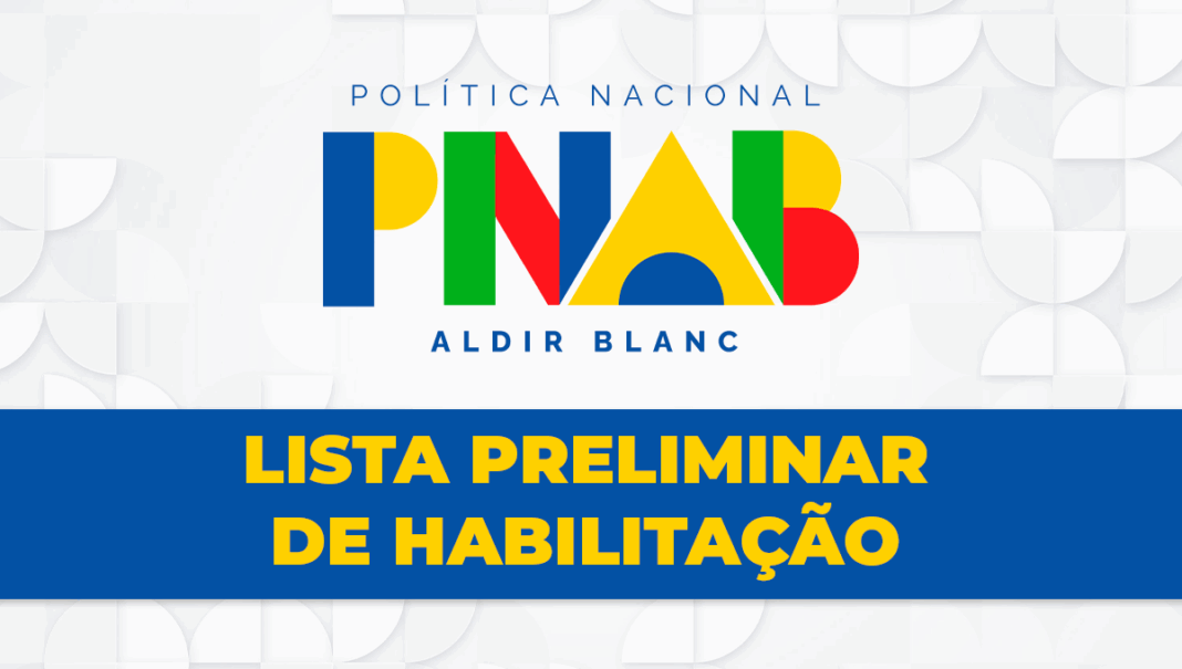 Secretaria de Cultura divulga lista preliminar de habilitação do Edital de Chamamento Público nº 01/2025