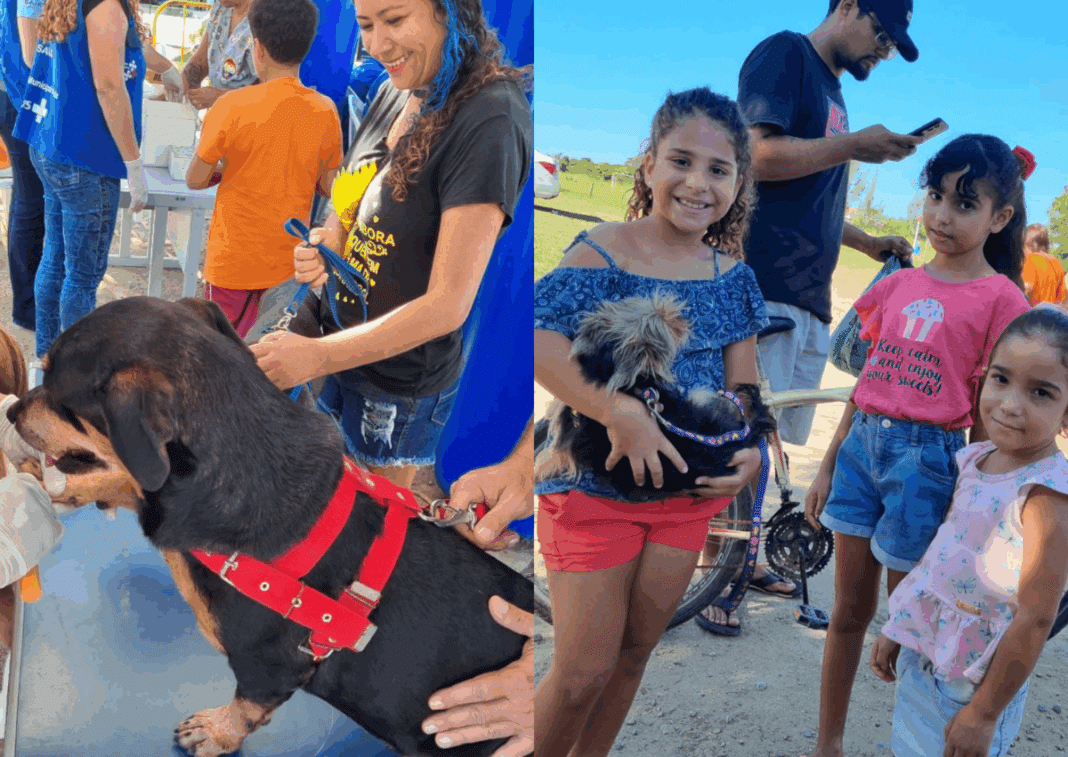 3ª edição do “Saúde Pet” mobiliza o bairro Rua do Fogo