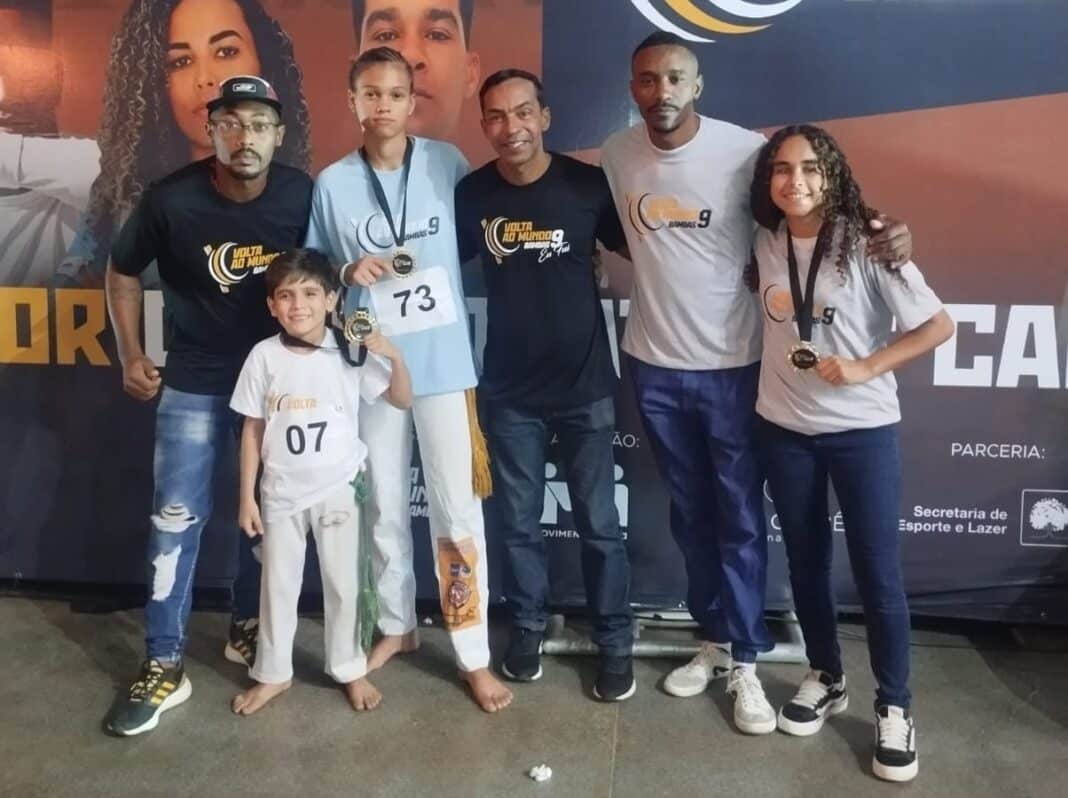 Atletas de Maricá se destacam em evento internacional de capoeira, em Brasília
