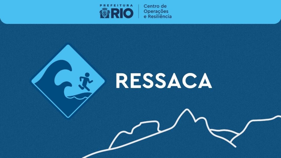 Aviso de Ressaca: ondas de 2,5 metros de altura podem atingir o litoral entre terça e quinta-feira (10 a 12/06)