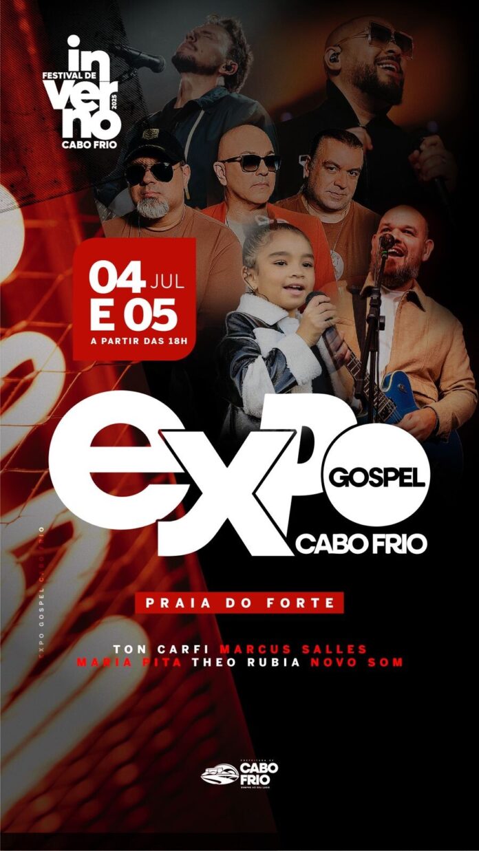 Expo Gospel 2025 marca retorno histórico nas areias da Praia do Forte neste fim de semana