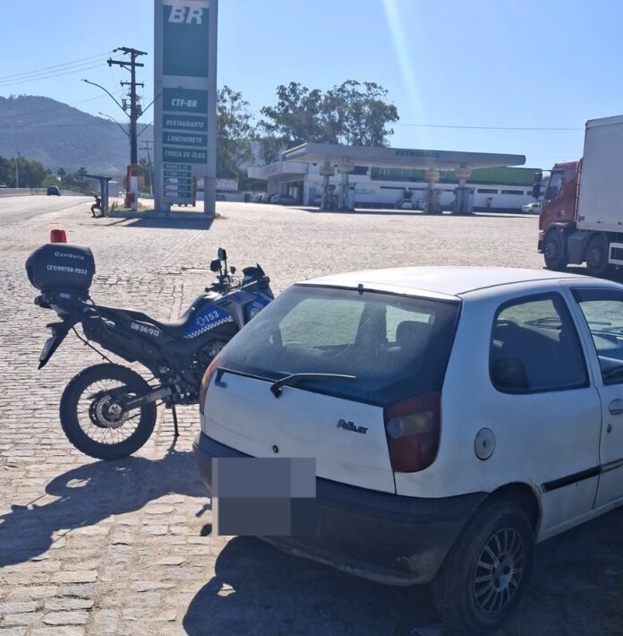 Guarda Municipal recupera, em Inoã, veículo poucas horas após o furto