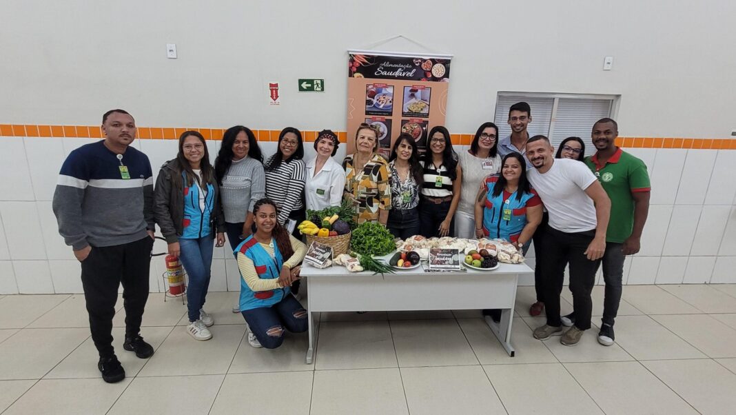 Maricá realiza ação de promoção à alimentação saudável no Restaurante Popular Mauro Alemão, em Inoã