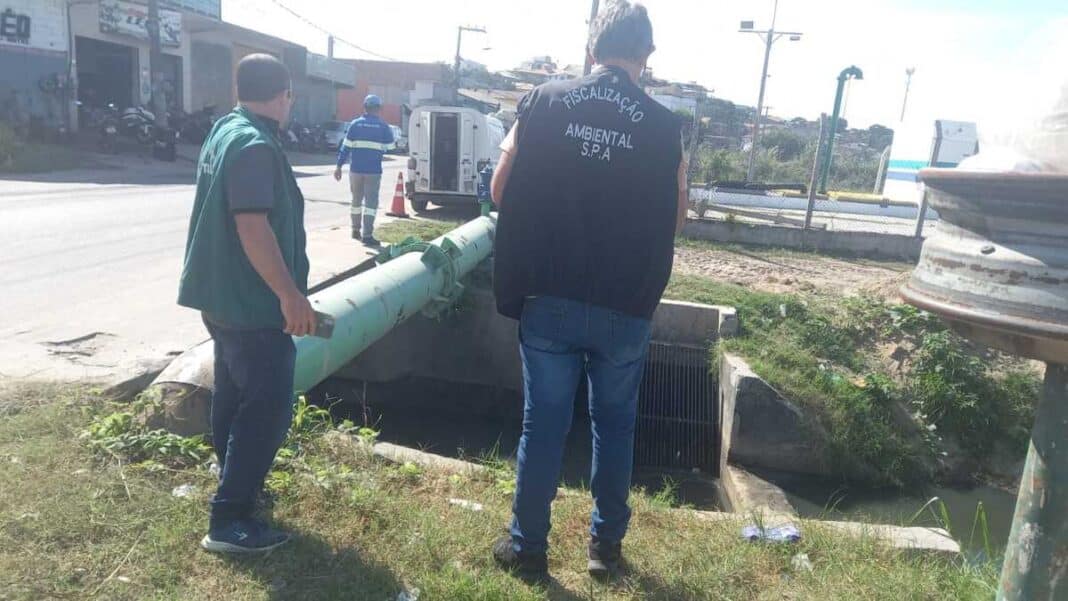 Núcleo de Fiscalização de Saneamento realiza vistorias - Foto Divulgação (4)