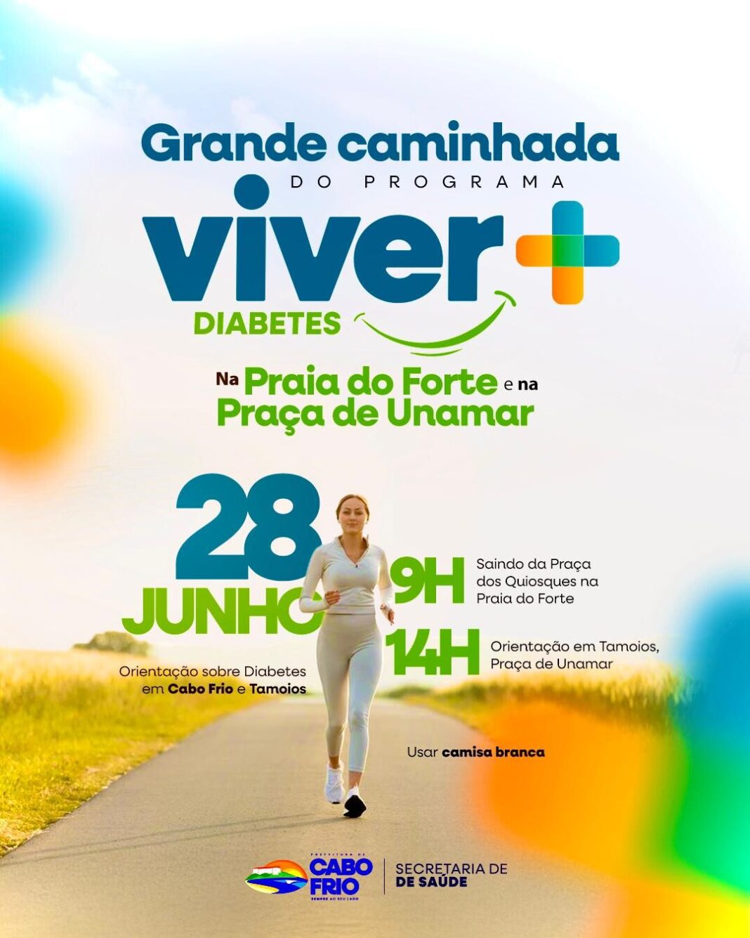 Prefeitura de Cabo Frio promove evento pelo lançamento do Programa Viver + Diabetes