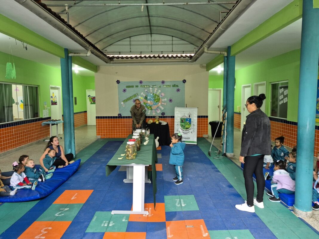 Prefeitura promove Educação Ambiental na Escola Municipal Maria de Lourdes