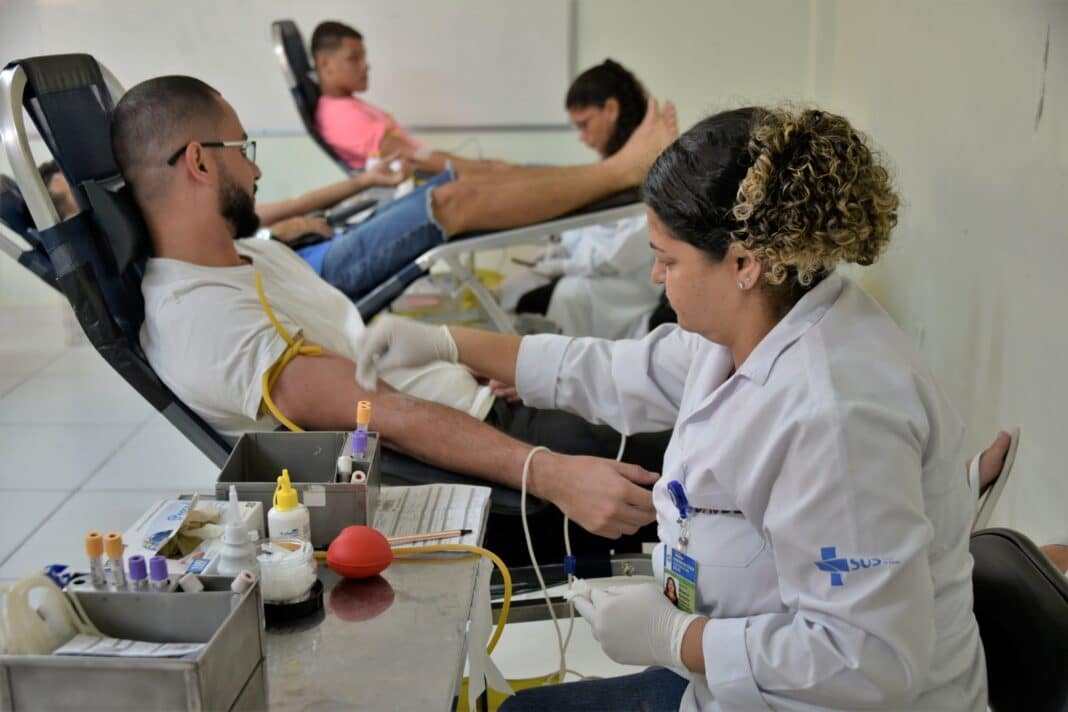 Saúde promove ação de doação de sangue na USF Jardim Atlântico neste sábado (21/06)