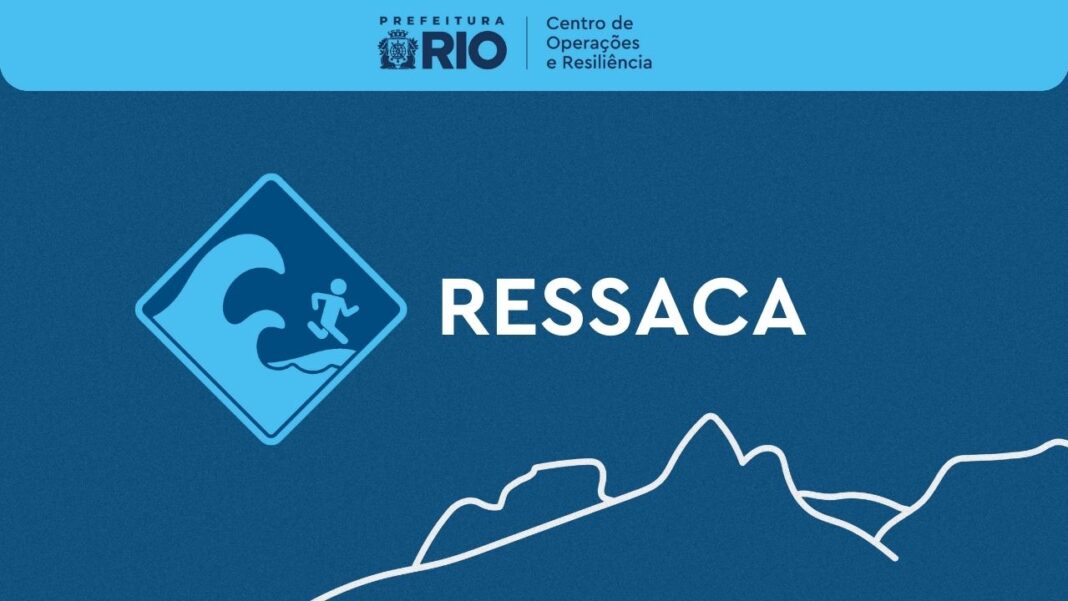 Aviso de ressaca: ondas de até 3 metros podem atingir o litoral do Rio de terça (29/07) até quinta-feira (31/07)